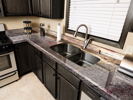 The Look of Granite Kitchen Countertops in Lees Summit MO is what Makes them so Popular